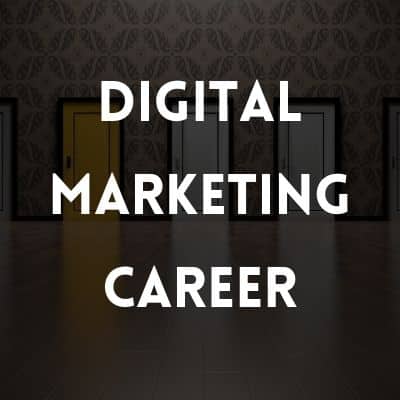 Digital marketing career