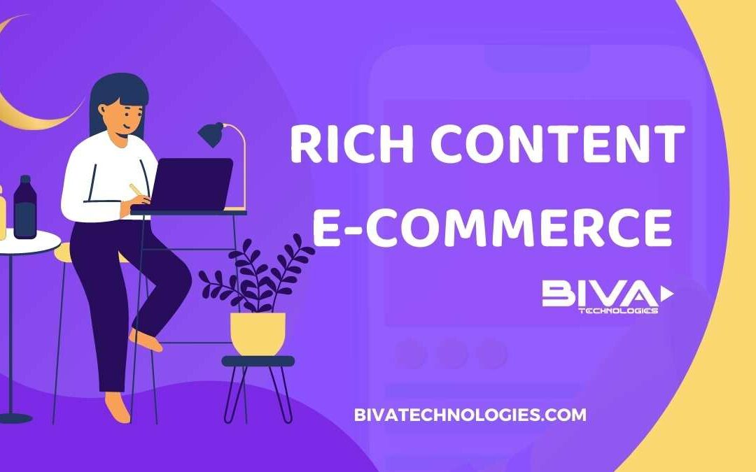rich content e-commerce