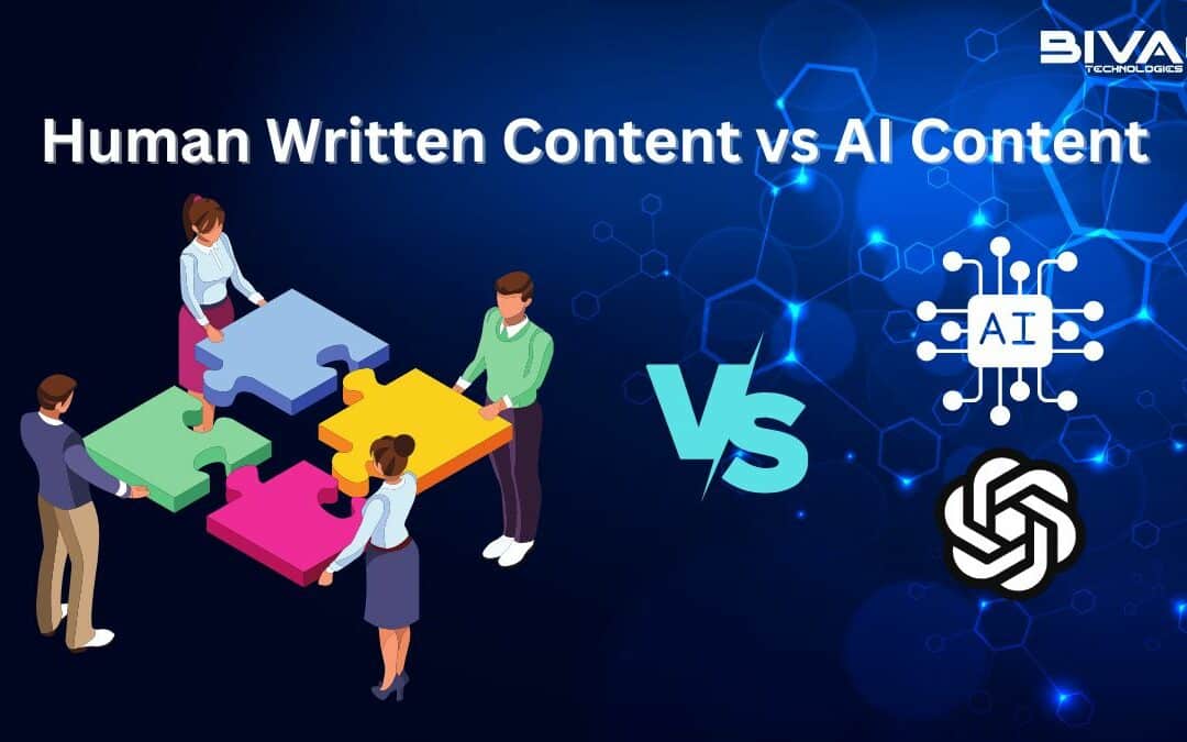 human written content vs AI content